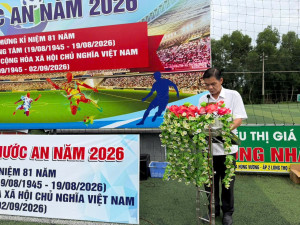 Phước An tổ chức giải bóng đá U16 xã năm 2026