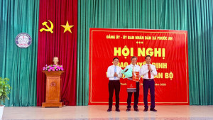 Tổ chức hội nghị trao Quyết định về công tác cán bộ đối với ông Nguyễn Bảo Nam