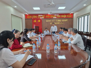 Phước An chủ động làm việc với Hiệu trưởng các trường học sau sắp xếp, sẵn sàng bước vào năm học mới