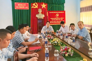 Đảng ủy xã Phước An tham dự Hội nghị trực tuyến tuyên truyền công tác biên giới trên đất liền Việt Nam - Campuchia năm 2026
