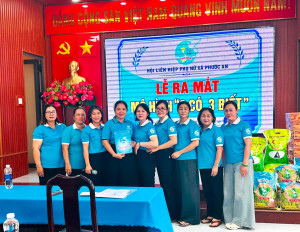 Hội Liên hiệp phụ nữ xã Phước An ra mắt mô hình “3 có, 3 biết”