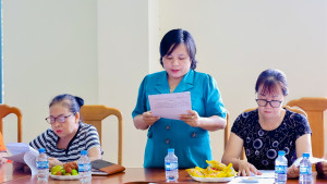 Hội nghị lần thứ 1 BCH Hội LHPN phường Phước Bình mở rộng nhiệm kỳ 2021-2026