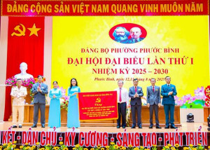 Xây dựng phường Phước Bình trở thành trung tâm dịch vụ, thương mại, hướng đến đô thị thông minh