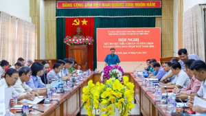 Phước Bình: Hội nghị xét duyệt tiêu chuẩn tuyển chọn và gọi công dân nhập ngũ năm 2026