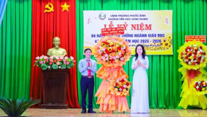 Hơn 10.700 học sinh phường Phước Bình hân hoan bước vào năm học mới 2025-2026