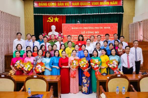 Thành lập 13 chi bộ trường học trực thuộc Đảng ủy phường Phước Bình