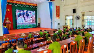 Phường Phước Bình tham dự Sinh hoạt Chi bộ trực tuyến tháng 10/2025