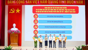 Tổng kết công tác tổ chức Đại hội Đại biểu Đảng bộ phường lần thứ I, nhiệm kỳ 2025 – 2030.