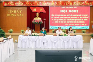 Hội nghị trực tuyến tổng kết thực hiện Nghị quyết số 18-NQ/TW ngày 25-10-2017 của Ban Chấp hành Trung ương Đảng