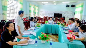 Khảo sát tình hình thực hiện nhiệm vụ tại Trường THCS Phước Bình