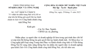 Về việc hướng dẫn sử dụng nhận tin nhắn thông tin, trạng...