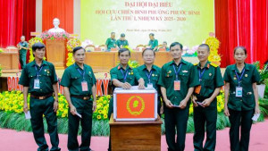 Phiên trù bị Đại hội Đại biểu Hội Cựu chiến binh phường Phước Bình