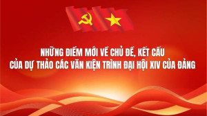 Những điểm mới về chủ đề, kết cấu của dự thảo các văn kiện trình đại hội XIV của Đảng