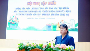 Tập huấn phân loại rác tại nguồn và kỹ năng truyền thông cho lực lượng tuyên truyền viên