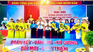 Công đoàn Trung tâm y tế khu vực Phước Long  tổ chức Đại hội nhiệm kỳ 2025–2030