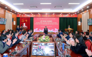 Phước Bình dự Lễ khai giảng lớp Bồi dưỡng, cập nhật kiến thức, kỹ năng về công tác xây dựng Đảng đối với Cấp ủy cấp xã năm 2025