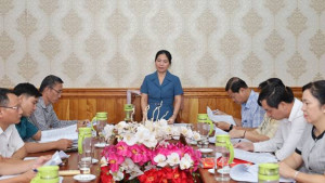 Họp thành viên ủy ban bầu cử phường Phước Bình