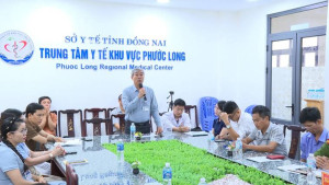 Trung tâm Y tế khu vực Phước Long tổng kết công tác khám sức khỏe NVQS năm 2026
