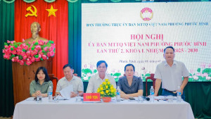 Hội nghị Ủy ban MTTQ Việt Nam phường lần thứ 2 khóa I nhiệm kỳ 2025 – 2030
