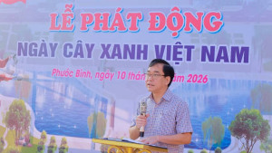 Phường Phước Bình phát động Ngày Cây xanh Việt Nam năm 2026.