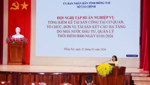Hội nghị tập huấn Nghiệp vụ Tổng kiểm kê tài sản công