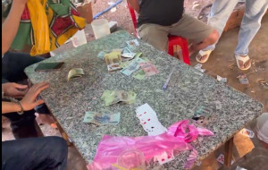 Triệt phá điểm "đánh bạc" trên địa bàn phường Phước Bình