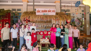 Hương sắc xuân – Đậm đà vị Tết Trường Mẫu giáo Hương Sen