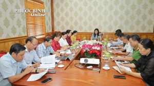 Phường Phước Bình họp đánh giá tình hình triển khai công tác bầu cử đại biểu HĐND các cấp nhiệm kỳ 2026 – 2031