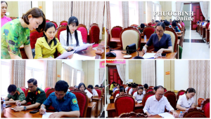 Khảo sát dư luận xã hội trên địa bàn phường Phước Bình