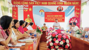 Trường Tiểu học Chu Văn An đón đoàn đánh giá ngoài của sở GD&ĐT tỉnh Đồng Nai