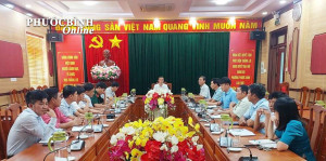 Họp Ban Bầu cử đại biểu HĐND phường Phước Bình nhiệm kỳ 2026-2031, đơn vị bầu cử số 06