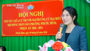 Hội nghị tiếp xúc giữa cử tri với người ứng cử Đại biểu HĐND phường nhiệm kỳ 2026 - 2031 (Đơn vị bầu cử số 1)