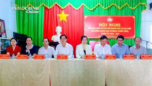 Hội nghị tiếp xúc giữa cử tri với người ứng cử đại biểu HĐND phường Phước Bình nhiệm kỳ 2026-2031 tại đơn vị bầu cử số 4