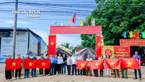 Công trình thanh niên Tuyến đường cờ Tổ quốc.