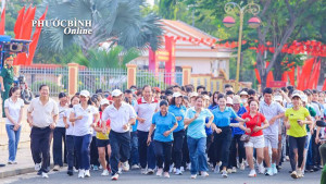 Ngày chạy Olympic vì sức khỏe toàn dân, vì an ninh...