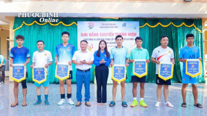 Khai mạc Giải bóng chuyền chào mừng 95 năm Ngày thành lập...