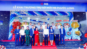 MB Phước Long khai trương trụ sở mới