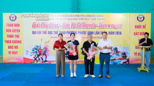 Khai mạc 04 môn thi đấu tại Đại hội Thể dục Thể thao phường Phước Bình lần thứ Nhất năm 2026