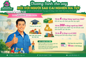 Ngân hàng chính sách xã hội Phước Long triển khai Chương trình cho vay Đối với người sau cai nghiện ma túy từ ngày 01/5/2026