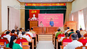 Kỳ họp thứ 2 (Chuyên đề) HĐND phường Phước Bình khóa IV...