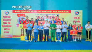 Đại hội Thể dục Thể thao phường Phước Bình thành công tốt đẹp.