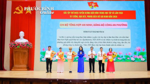 Phước Bình tuyên dương tập thể, cá nhân tiêu biểu, điển hình học tập và làm theo Bác.