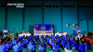 Sôi nổi hội thi Rung chuông vàng tìm hiểu tấm gương đạo đức, tư tưởng Hồ Chí Minh phường Phước Bình năm 2026