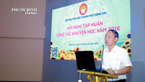 Tập huấn công tác khuyến học năm 2026 cụm 3 Thành phố Đồng Nai