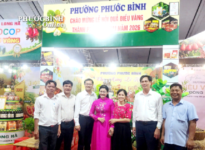 Lãnh đạo phường Phước Bình tham dự khai mạc Lễ hội Quả Điều Vàng thành phố Đồng Nai năm 2026