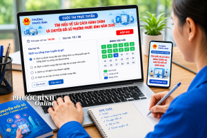 Phường Phước Bình: chính thức mở cổng cuộc thi trực tuyến “tìm hiểu cải cách hành chính và chuyển đổi số” năm 2026