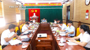 UBND phường thông qua phương án sắp xếp các khu phố trên địa bàn phường