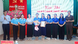 Sôi nổi hội thi nấu ăn và trưng bày mâm cỗ của phụ nữ phường Phước Bình