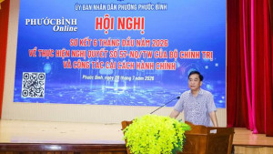 Phước Bình - Những kết quả nổi bật trong công tác cải cách...