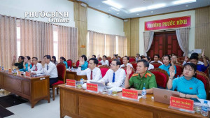 Kỳ họp thường lệ giữa năm 2026 HĐND phường Phước Bình khóa IV nhiệm kỳ 2026 – 2031.